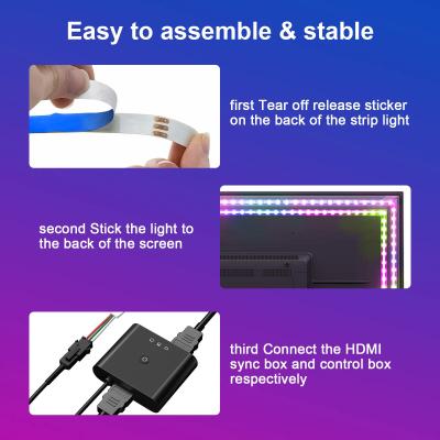 China Hot Sell Smd3528 2835 300leds Rgb 5m Set Ip65 Color Remote Controller Led Strip Light Set For Party for sale