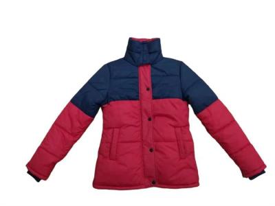 China Washed Cotton Padded Jacket Autumn Long Length Lightweight Quilted Jacket Ladies for sale