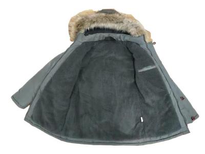 China Mens Puffer Coat With Fur Hood Mens Knee Length Puffer Coat for sale