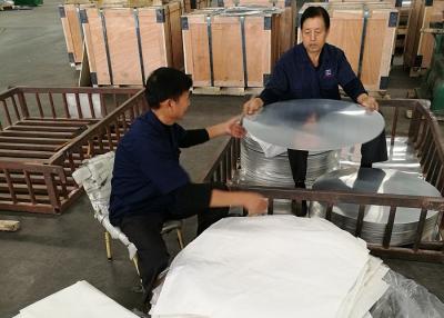 Китай Высокопрочный глубокий нарисованный алюминиевый круглый круг анодируя для жирных Фрьерс продается