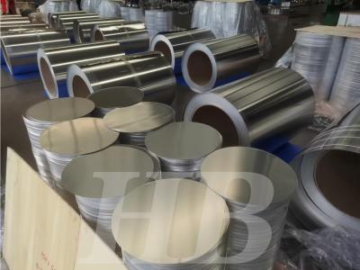 China Durabilidad de los discos de la embutición profunda alta del espacio en blanco 3003 del grado de la corrosión anti de aluminio del cc en venta