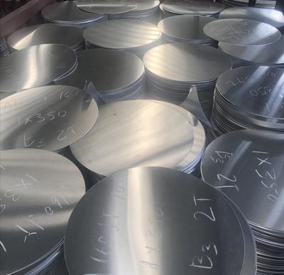 China Placa de aluminio del círculo del sevicio de mesa en plata profundo de Spining, disco del aluminio de la aleación O 3003 en venta