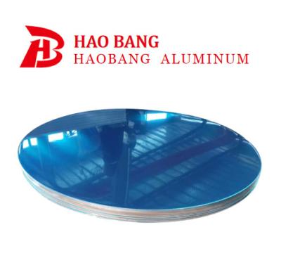 China 5005 5052 Aluminum Circle Discs Round Plate 200mm 300mm Semi Hard Wafer en venta