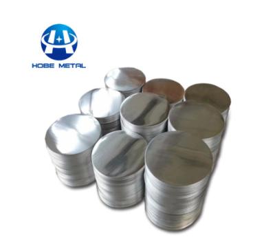 China 1060 Coated Aluminum Round Disc Circles Plate For Used Container for sale