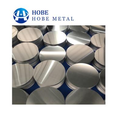 China 0.3~6mm High Quality Aluminum Circle Alloy 1050 Aluminum Round Circle Wafer Discs Plate For Making Aluminum Pot Lamps à venda