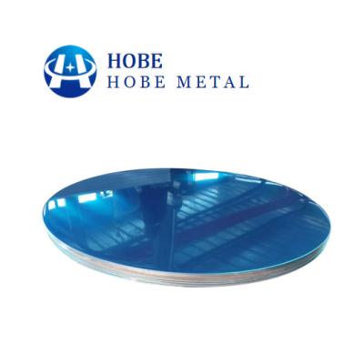 China 1070 1100 Alloy Aluminum Round Circle Wafer HO H12 Making Lamps for sale