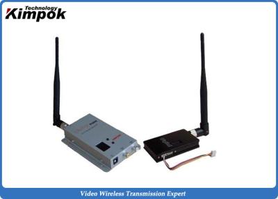 China 8 Channels Long Range Wireless Video Sender 2.4Ghz Video Transmitter and Receiver 1500mW for sale
