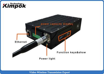 China Powerful Full Duplex HD Wireless Video Transmitter RJ45 Port TDD - COFDM Transceiver for sale
