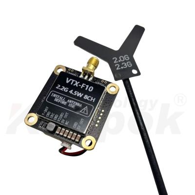 China New 2.2G Transmission Transmitter for Drones 4.5W VTX Power Stable Image Enhanced Flying Experience for sale
