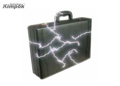 China Black 30KV Electronic Shocking Briefcase Self Defense Suitcase With Remote Control for sale