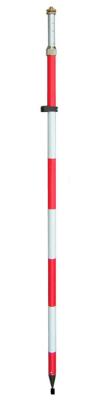 China Screw Clamping APP3.6MBS 148cm Survey Prism Pole for sale
