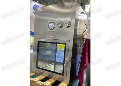China SUS304 SGLC Dynamic Pass Box Electronic Interlock Static With UV Sterilize Lamp for sale