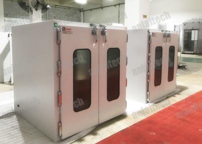 China 380V 220V 50Hz 60Hz Pass Boxes Transfer Window Interlock Laboratory SS304 for sale