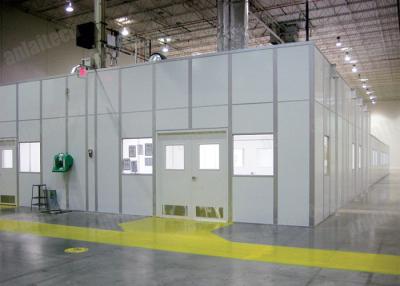 China Prefabricated Class 10000 Hardwall Clean Room CNC ISO 7 220V for sale