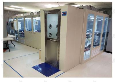 China 43kg/M3 Lab EPS Panel Class 10000 Cleanroom , 380V Polyurethane Panel Portable Clean Room for sale