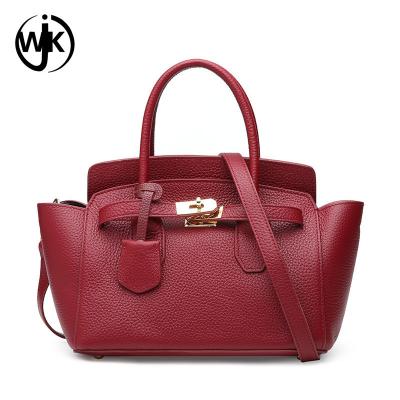 China China factory dropship tote bag good price fashion leather handbag cow leather 2019 fashion handbag for sale