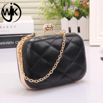 China 2018 Fancy women party dinner bagwholesale price pu evening bag for sale