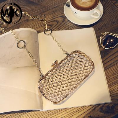 China Manufacturer supplier hollow out bag women Clutch Bag Evening party bags purse frames Characteristic women sling purse for sale