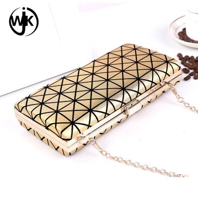 China Fashion Design Banquet Handbag Evening Party Bag clutch evening With Long Chain evening bag women gold clutch bag for sale