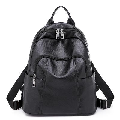 China Amazon hot sale women backpack fashion designer yiwu laptop backpack factory pu tote backpack for sale