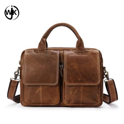 China top quality mens leather briefcase laptop bag online shopping custom shoulder bag men's bag genuine leather for sale