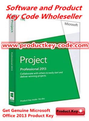 China Microsoft Office Product Key Codes For Microsoft Office 2013 Project Professional, PC Download for sale