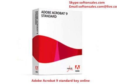 中国 複数の言語のための Adobe のキー コードの Adobe Acrobat 9.0 の標準 販売のため