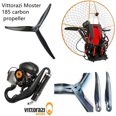 China Vittorazi Moster 185 Engine Carbon propeller 125cm paramotor propeller paratrike propeller for sale