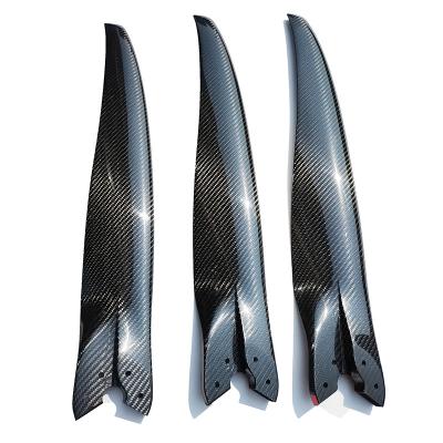 China Moster paramotor carbon propeller 125cm 130cm good quality   Best balance propeller for sale