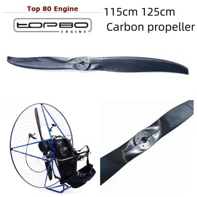 China Best balance propeller TOP 80 paramotor Real carbon material paramotor propeller  good quality for sale