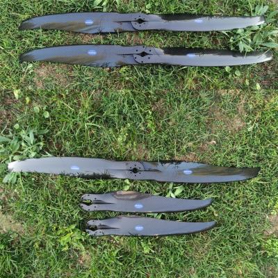 China ROS motor Ros 100 125 200 engine paramotor carbon propeller powered parachute propellers 125cm 130cm 2 blades 3 baldes for sale