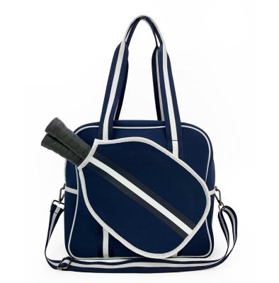China Neoprene Pickleball Bag Tennis Bag Backpack Badminton Racket Bags for Men Women for sale