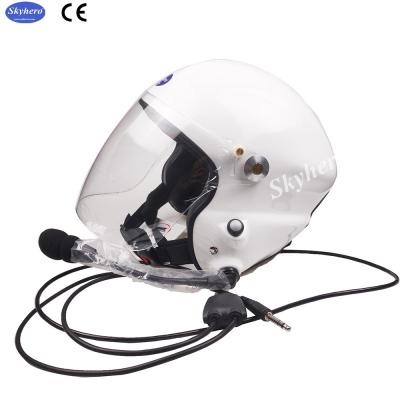 China Powered paraglider helmet PPG helmet white Paramotor helmet 820g+/-50g EN966 certificated blue red black grey for sale