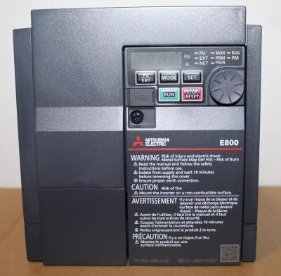China FR-E840-0060-4-60 Mitsubishi FR-E800 Series 2.2kw and 3 Phases Frequency Inverter en venta