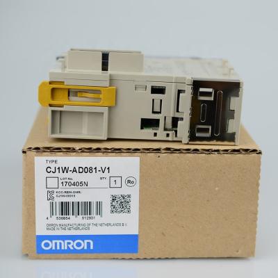 China Industrial Omron PLC CJ1W Controller Analog Input Units CJ1W-AD081-V1 for sale