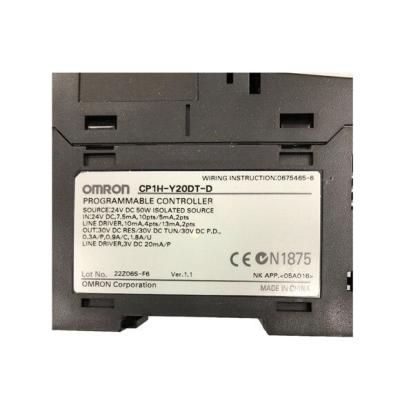 China PLC Omron CP Series CP1H CPU Unit CP1H-Y20DT-D Programmable Controller for sale