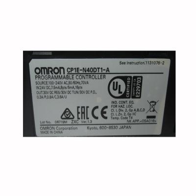 China 24V DC Relay Omron PLC CP1E Analog Input Module CP1E-N40DR-A for sale