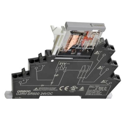 China 6A Omron Relay Socket 24V DC 250V AC G2RV-SR500 For G2RA Relays for sale