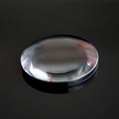 China Optical Glass 114mm 250mm Flat Plano Convex Lens CaF2 for sale
