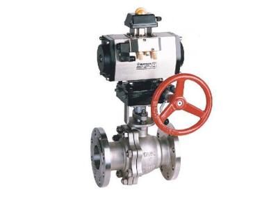 China BAWQ Pneumatic O Port Ball Valve for sale