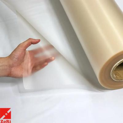 China Prägeartiger transparenter haltbarer Schicht-Texturfilm, reiner Jungfrau PVC-Abnutzungs-Schicht-Abnutzungs-Hersteller zu verkaufen