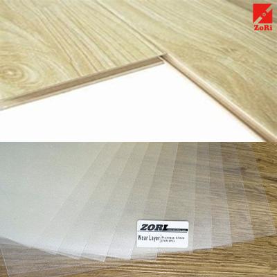 China Good Quality 8mil 12mil Pure PVC Vinyl Flooring Layer Excellent Formability Supplier For Vinyl Floor for sale