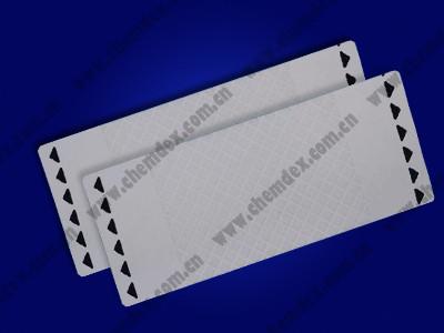 China Bill validator diamond magnetic flocked cleaning card for sale