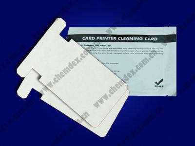 China Zebra card printer TPCC-TS-ZXP3-156 Cleaning Kit cleaning card for sale
