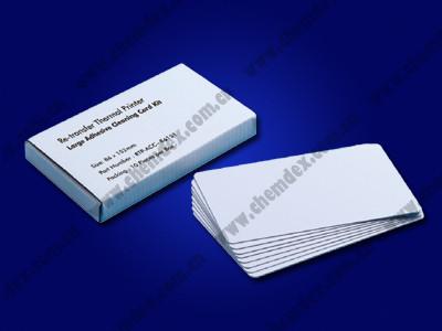 China Re-transfer cleaning cards/card printer Adhesive Cleaning Card/DNP cleaning cards/JVC adhesive cleaning cards for sale