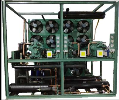 中国 20HP冷蔵室の冷却ユニットの低温の冷凍の凝縮の単位の滝冷却装置単位への8HP 販売のため