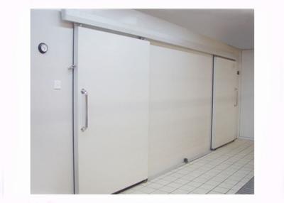 中国 Pu 100mmのサンドイッチの低温貯蔵のドアは、絶縁されたドア販売のためのポリウレタン中心の物質的な冷蔵室にパネルをはめる 販売のため