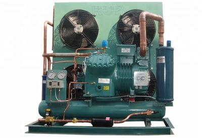 China Commercial Condensing Unit Semi Hermetic Reciprocating Refrigeration Compressor Compact Structure for sale