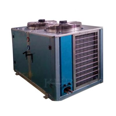 China unidad del condensador del congelador 10hp, tipo exterior de la unidad U del condensador resistente a la corrosión para la transformación de los alimentos en venta