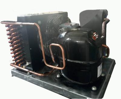 中国 1.5hp密閉圧縮機のコンデンサーの単位の耐圧防爆黒い色1年の保証 販売のため